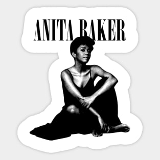 Anita Baker Vintage Sticker